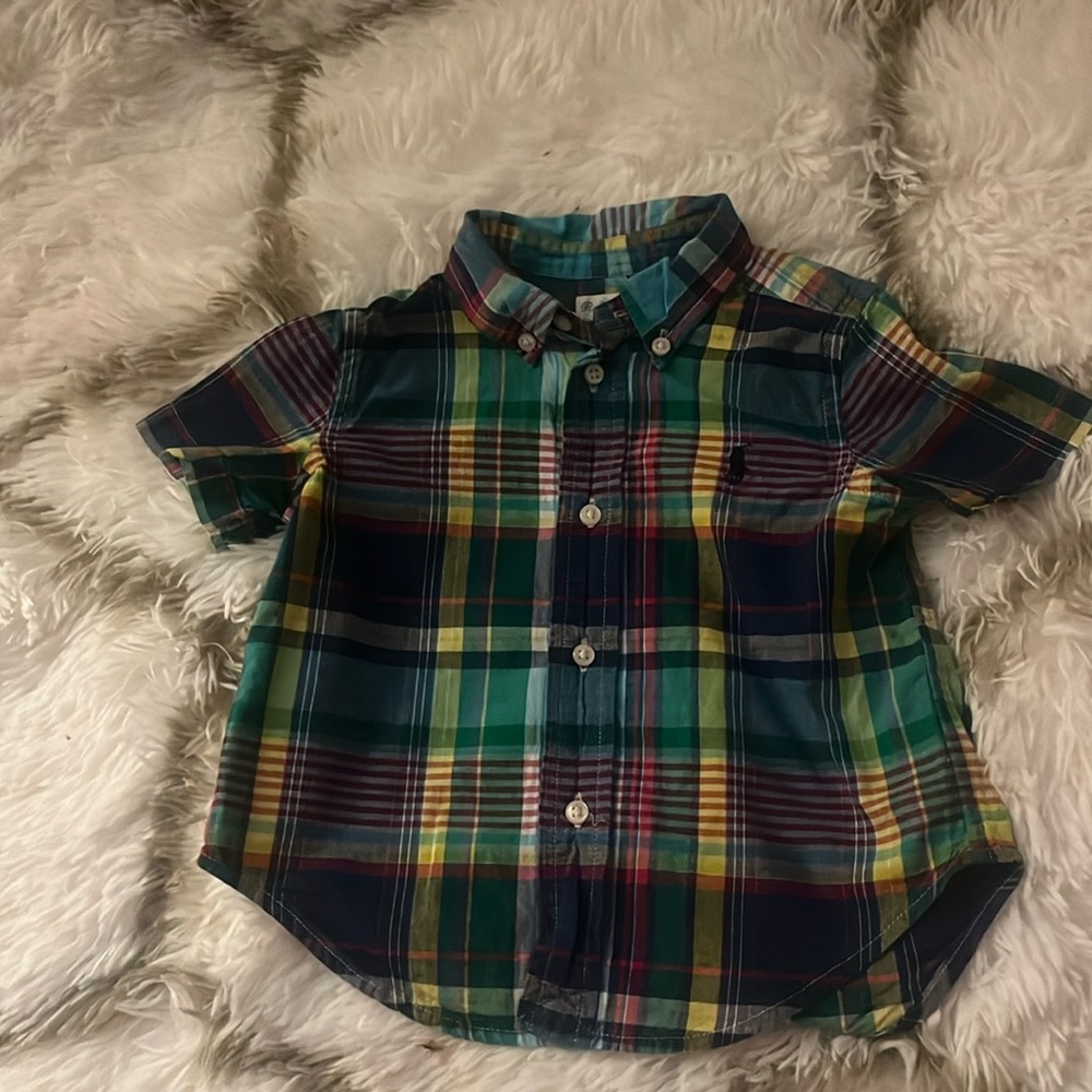 2pc short sleeve Ralph Lauren boys